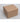 Ohio Valley Natural Kraft Pinstripe Tuck-Top Gift Boxes - 6"L x 6"W x 4"H / 1 Case (100 per Case)