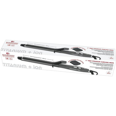 Olivia Garden 1" Titanium + Ion Curling Iron (Extra Long Barrel)