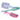 Olivia Garden Fingerbrush Arctic Frost Medium - Pink