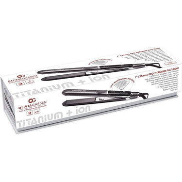 Olivia Garden Titanium + Ion Professional Flat Iron - 1"