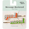 Olivia Moss Hair Pins / 2 Piece Good Mood