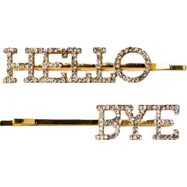 Olivia Moss Hair Pins / 2 Piece Hello Bye