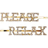 Olivia Moss Hair Pins / 2 Piece Please Relax
