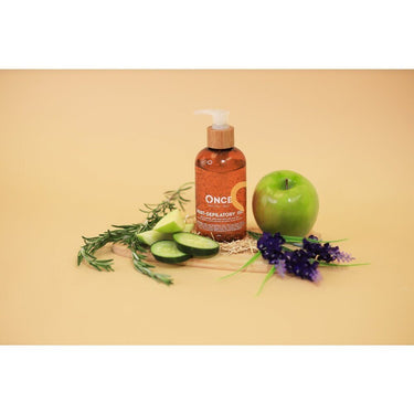 Once Natural Post Depilatory Gel / 8 oz. Each X 8 Units