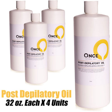 Once Natural Post Depilatory Oil / 32 oz. Each X 4 Units