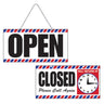 Open/Closed Sign with Clock by Scalpmaster