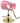 Ophelia Chic Styling Chair / Pink with Polished Gold Base by HANS Equipment