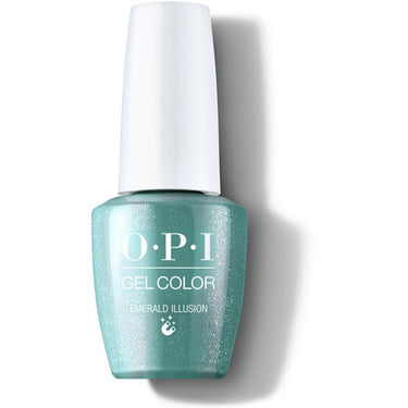 OPI Gel Effects GelColor - Velvet Vision Collection - Color Magnetized! - Emerald Illusion / 0.5 fl.oz. - 15 mL.