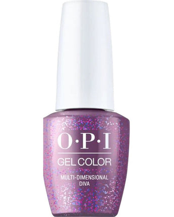 OPI GelColor - #GCE04 - Multi-dimensional Diva - High Definition Glitters Collection / 0.5 oz.