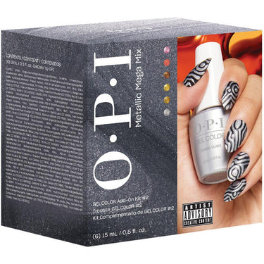 OPI GelColor - Metallic Mega Mix Collection - Fall 2024 - Add-On Kit #2
