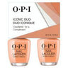OPI Iconic Duo - GelColor + Nail Lacquer - SRJ72 (N58) - Crawfishin Compliment / 0.5 oz. Each