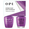 OPI Iconic Duo - GelColor + Nail Lacquer - SRJ75 (N54) - I Manicure for Breads / 0.5 oz. Each