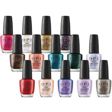 OPI Nail Lacquer - Terribly Nice Collection - Five Golden Flings (Metallic) / 0.5 oz.