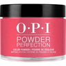 OPI Powder Perfection - Color Dipping Powder - #DPL72 - OPI Red / 1.5 oz.