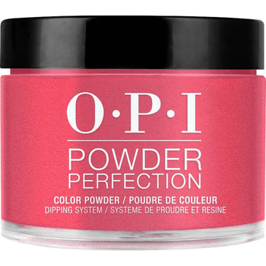 OPI Powder Perfection - Color Dipping Powder - #DPL72 - OPI Red / 1.5 oz.