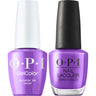 OPI Trip to the Brite Side Collection - DUO: GelColor and Nail Lacquer - Glowin' On Vacay / 0.5 oz. Each