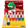 OPI x M&M Collection 14-Piece Infinite Shine Display