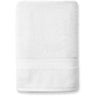 Organic Collection Deluxe Bath Towel / 100% Organic Turkish Cotton / 30" X 55" / White / 1 Dozen by The Turkish Towel Company