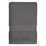 Organic Collection Deluxe Hand Towel / 100% Organic Turkish Cotton / 20" X 30" / Charcoal / 1 Dozen by The Turkish Towel Company