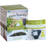 Organic Tropical Green Tea - Whole Leaf Green Tea Sachets / Case of 6 Boxes of 15 Sachets = 90 Sachets Total by Two Leaves And A Bud