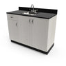 Organizer 48" Sink Cabinet / 48"W x 21"D x 36"H / 50+ Color Choices / Made to Order - Ships in 2-3 Weeks by Collins
