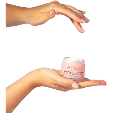 Pacifica Vegan Collagen Overnight Recovery Cream / 1.7 fl. oz. - 59 mL.