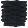 Partex Guard Regal Plus Washcloths Black Towels - 13" x 13" / 12 Pack