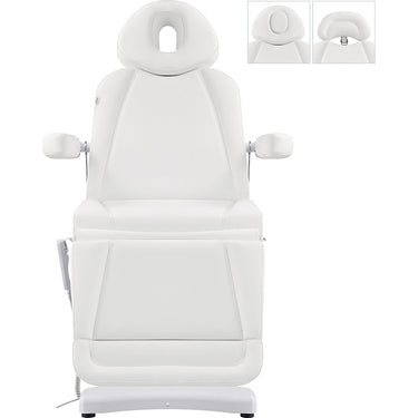 Pavo 4-Motor Medical Spa Treatment Table featuring 240-degree Swivel / Available in Black, White, Beige, and Gray by DIR Salon Furniture