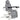 Pavo OB 4-Motor OB/GYN Exam Chair with Stirrups / Available in Black, White, Beige or Gray by DIR Salon Furniture