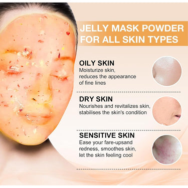PDRNRenew Salmon DNA & PDRN Rejuvenating Jelly Mask / 23 oz. - 650 grams by JeLuxe Masks