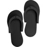 Pedi Slippers - Black / 12 Pack