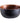 Pedicure Bowl - Hand Hammered Copper with Black Powder Coated Exterior by Noel Asmar