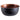 Pedicure Bowl - Hand Hammered Copper with Black Powder Coated Exterior by Noel Asmar