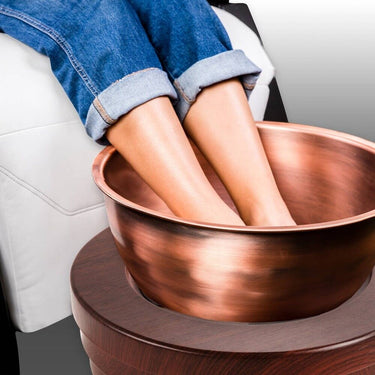 Pedicure Bowl - Spun Copper by Living Earth Crafts