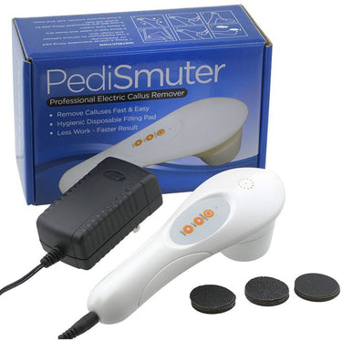 PediSmuter Electric Callus Remover | Refill Pads - Fine Grit - 30 Count