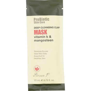 Pierre F ProBiotic Deep Cleansing Clay Mask - Vitamin K &amp; Mongosteen / 0.75 fl. oz. - 23 mL.