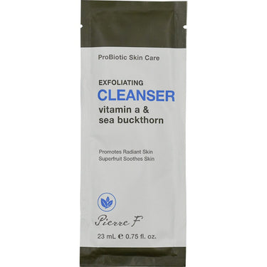 Pierre F ProBiotic Exfoliating Cleanser - Vitamin A &amp; Sea Buckthorn / 0.75 fl. oz. - 23 mL.