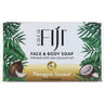 Pineapple Coconut Certified Organic Cold Pressed Coconut Oil Soap Cleanser for Face & Body / 7 oz. Bars / Case of 24 Bars by Organic Fiji