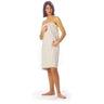 Plush Microfiber Wrap with Velcro Closure / Natural / Regular
