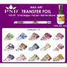 PND Transfer Foil Kit - 15 Designs / FoilGel + Nail Pen Silicone / Collection #10