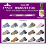 PND Transfer Foil Kit - 15 Designs / FoilGel + Nail Pen Silicone / Collection #9