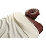 Polar Fleece Blanket - White or Natural / 60" L x 88" W