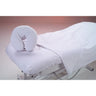 Poly Cotton Sheet Set / White