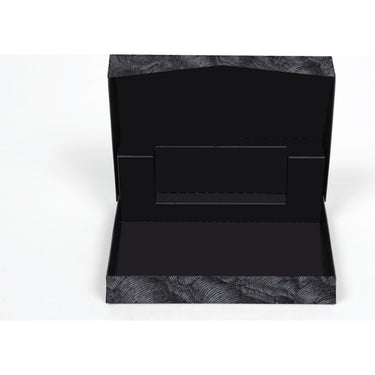 Pop-Up Gift Card Boxes - Black Alligator - 4-5/8"L x 3-3/8"W x 5/8"H / 1 Case (50 per Case)