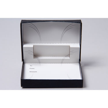 Pop-Up Gift Card Boxes - Black Matte - 4-5/8"L x 3-3/8"W x 5/8"H / 1 Case (50 per Case)