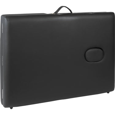 Portable Massage Table with Black Upholstery by Celebrity