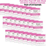 Post-Wax Peel-Off Jelly Mask / 20 Gram Individual Sachets / Pack of 24 Sachets by Starpil