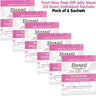 Post-Wax Peel-Off Jelly Mask / 20 Gram Individual Sachets / Pack of 6 Sachets by Starpil