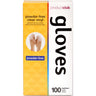 Powder-Free Clear Vinyl Disposable Gloves- Medium / 100 Count by Product Club