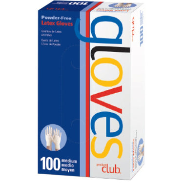 Powder-Free Latex Disposable Gloves - Small / 100 Count by Product Club